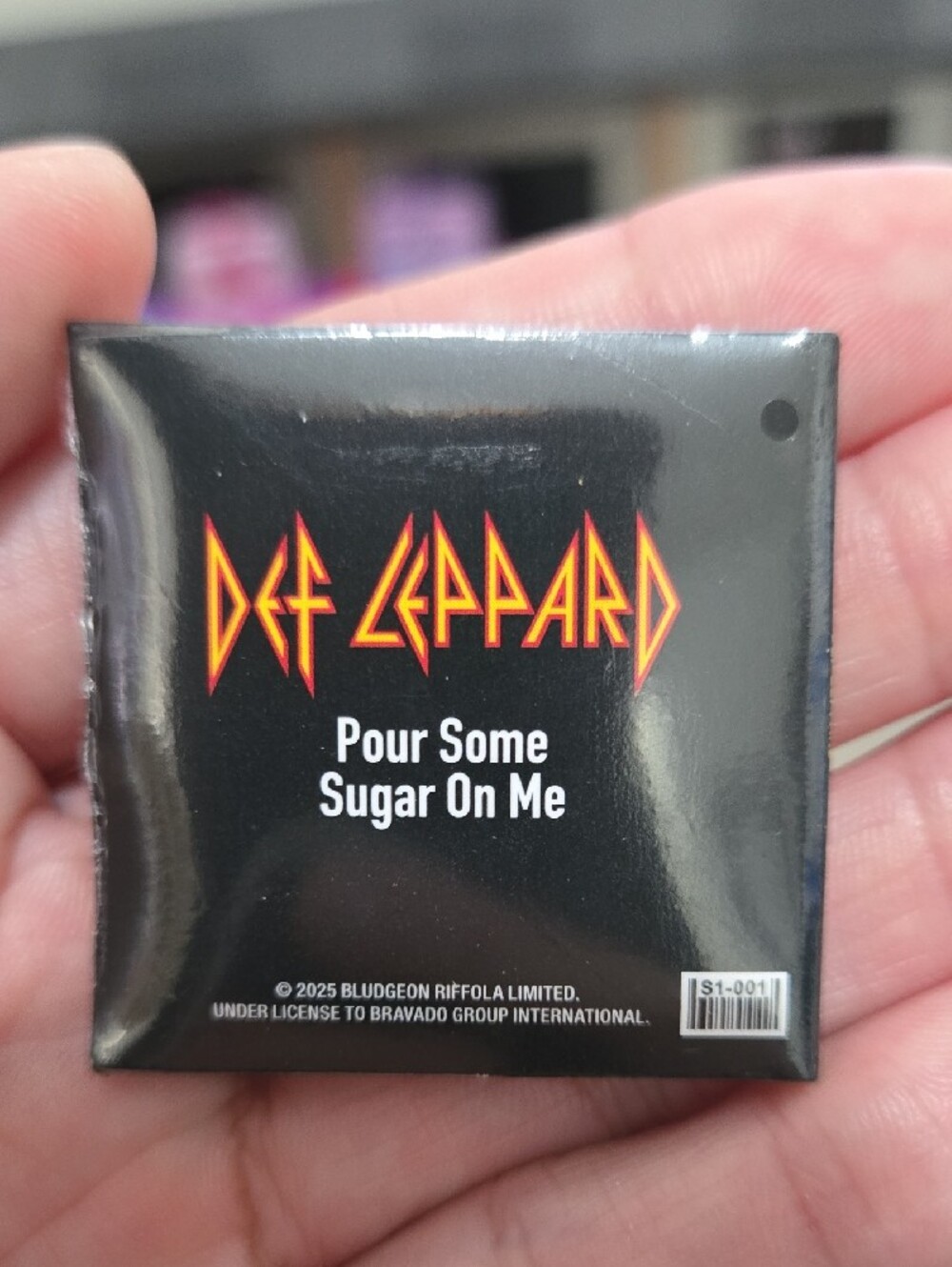 Toy Mini Def Leppard Hysteria Album With Mimi Record (Sealed) - Picture 2 of 2